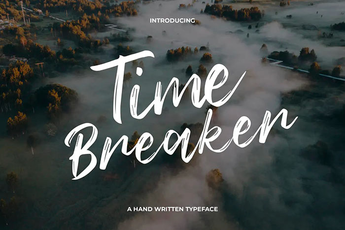 Time Breaker Typeface