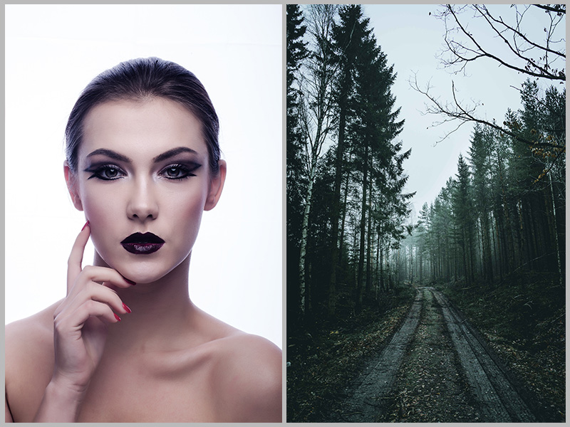 Step 1A - Photoshop tutorial double exposure effect