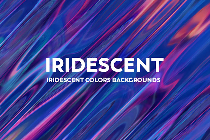Iridescent Abstract Backgrounds