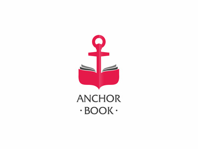 Anchor Book by yuro - clever logos