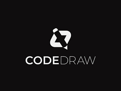 CodeDraw Logo Design by Aditya Chhatrala - clever logos