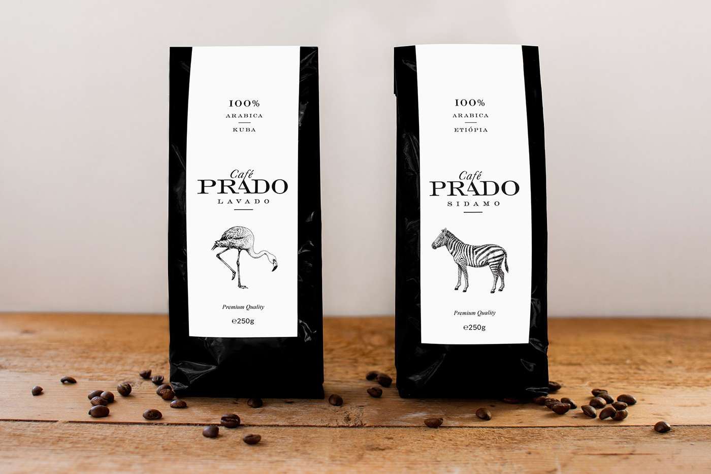 Coffee Packaging Design - Caf&eacute; Prado 01