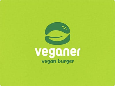 Veganer by Sava Stoic - food logo ideas